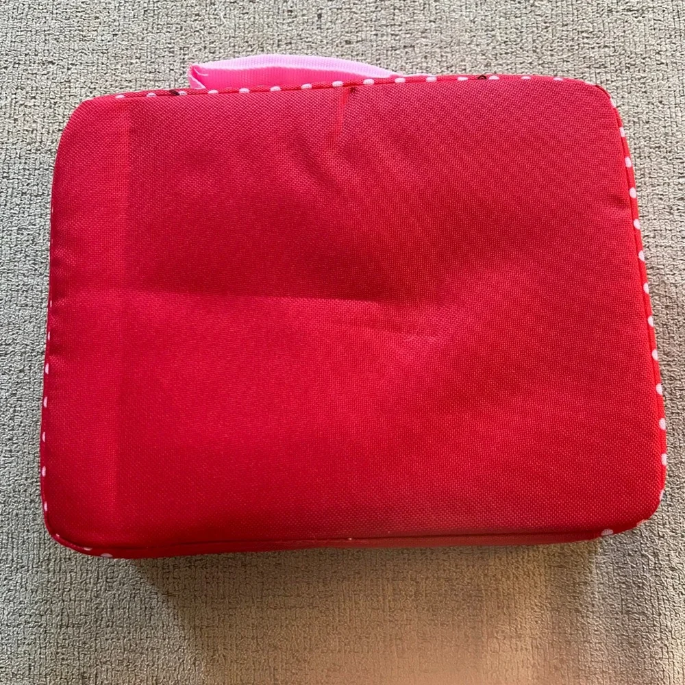 Thermos Hello Kitty Insulated Lunch Box Pink Sequin Hard Liner Sanrio Bag